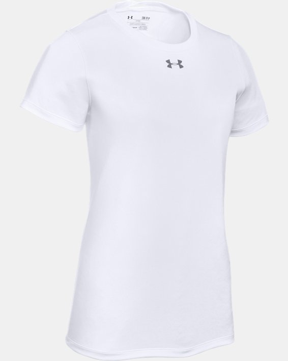 Women's UA Locker T-Shirt, White, pdpMainDesktop image number 6